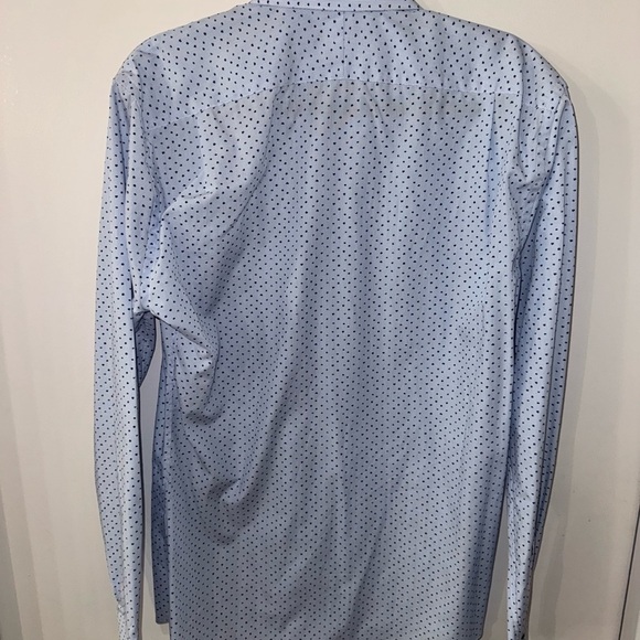 1901 Men 15 1/2  Long Sleeve Casual Button Down Trim Fit Shirt - Picture 4 of 10